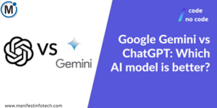 Comparison between Google Gemini and ChatGPT, exploring their differences in AI technology