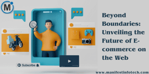 An exploration of the future of e-commerce on the web, showcasing emerging trends and technologies transforming online shopping experiences