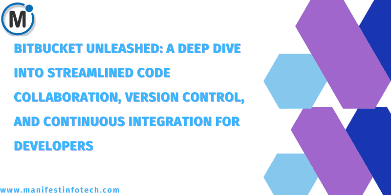 Bitbucket Unleashed: A visual representation of developers collaborating on code, managing version control, and using continuous integration workflows