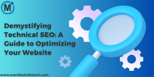 An image showing a magnifying glass, symbolizing the detailed analysis of technical SEO.