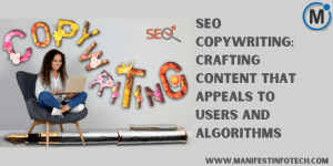 An illustration highlighting SEO copywriting techniques, showcasing the balance between creating user-friendly content and optimizing for search engine