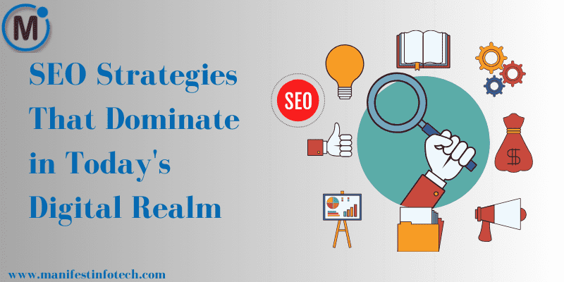 An illustration showcasing effective SEO strategies for the digital era, including keyword research, link building, and content optimization techniques.