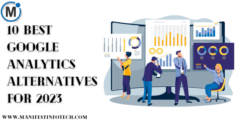 List of the 10 best alternatives to Google Analytics for 2023, showcasing analytics tools with diverse features and privacy-centric options.
