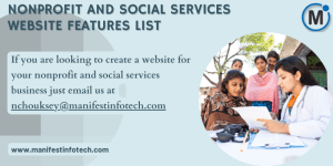 A lady doctor advising a village woman, showcasing features of a nonprofit and social services website.