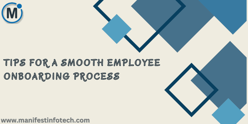 Illustration showing a welcoming and organized employee onboarding process with diverse team members