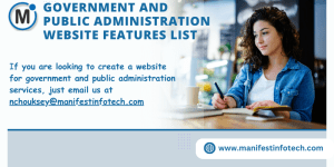 Features of a government and public administration website, focusing on services and information accessibility