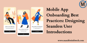 Graphic illustrating mobile app onboarding, featuring clear instructions, engaging visuals, and simple navigation for a smooth user introduction.