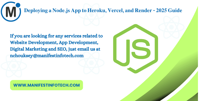 Deploying a Node.js App to Heroku, Vercel, and Render – 2025 Guide ...