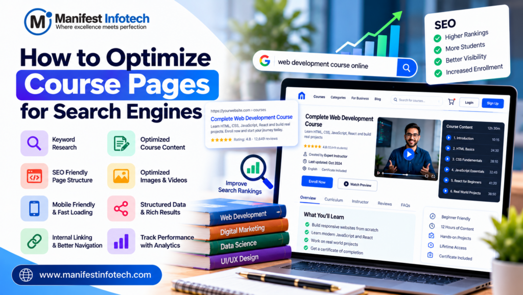 Optimise Course Pages for Search Engines